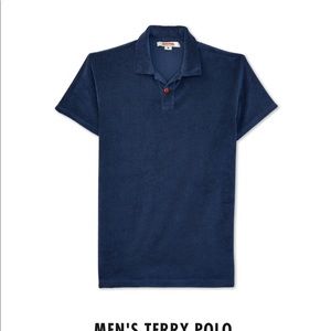 Terry polo NWOT